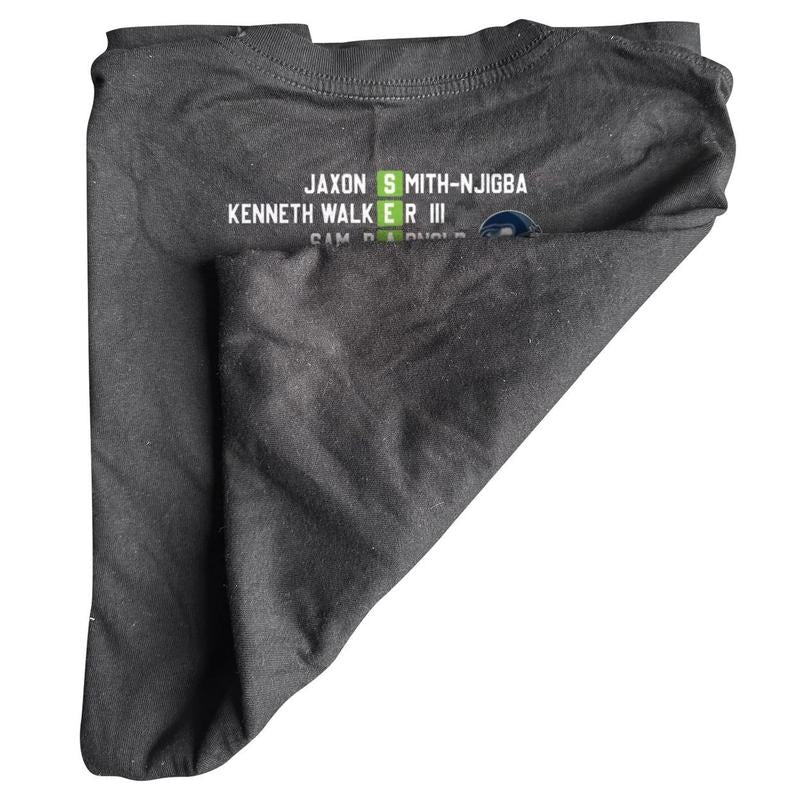 2025-2026 All Team Winner T-Shirt Seattle Football Signature Sweatshirt Merch Sport for Fan Menswear Streetwear Jaxoon Smithh SV8